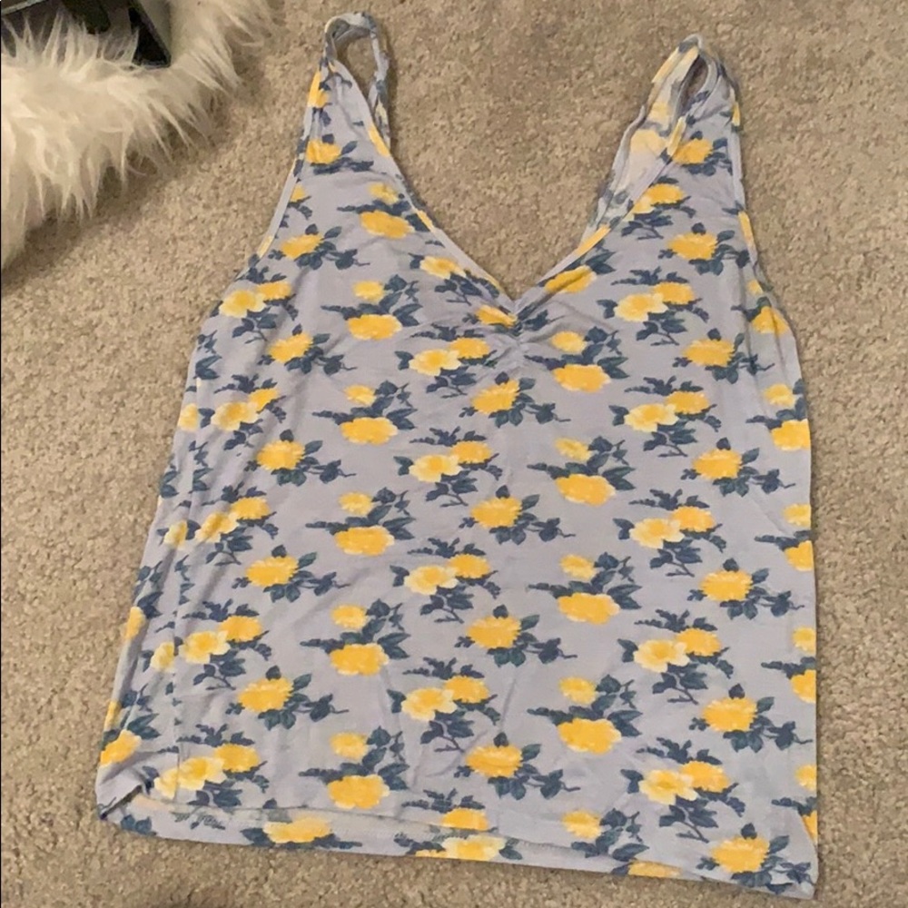 American Eagle Floral Tank!!